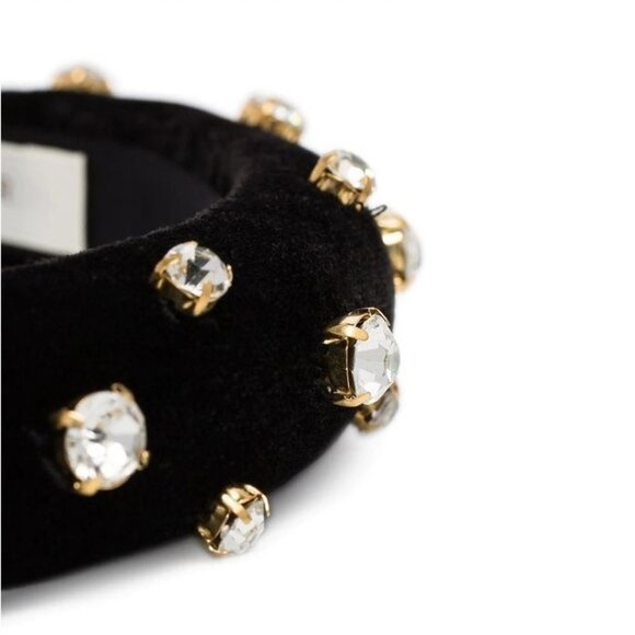 NEW Jennifer Behr Joy Velvet Crystal Embellished Headband main image 6